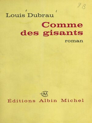 cover image of Comme des gisants